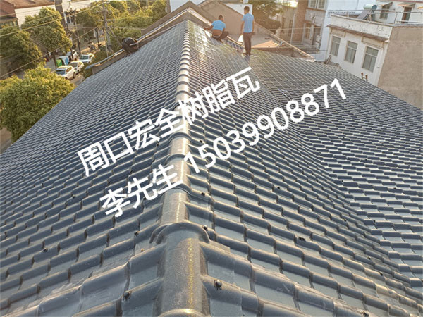 周口树脂瓦生产厂家案例